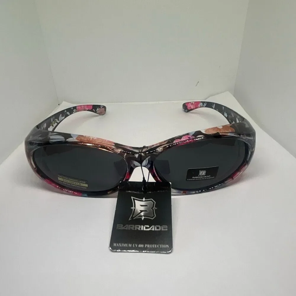 Barricade Floral Bling Fit Over Glasses Sunglasses